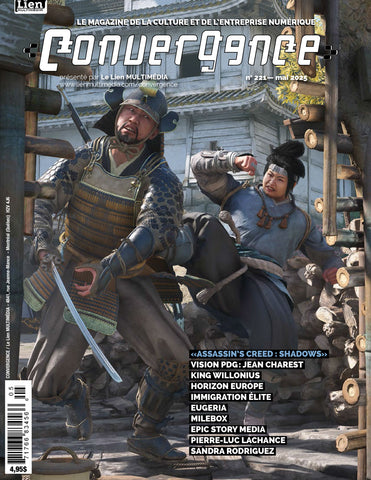 CONVERGENCE no 221 (le magazine de la culture et de l'entreprise numérique)